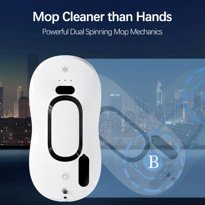 XiaomiSmartRoboticWindowCleanerRobotForHomeCleaningAntiFall