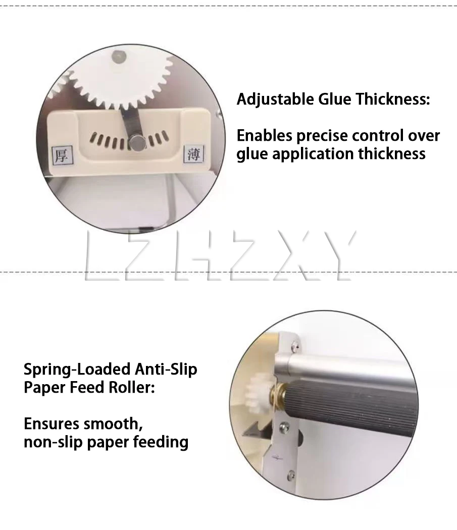 53cm 70cm Hand Crank Wallpaper Gluing Machine Wallpaper Brush Glue Machine Wallp