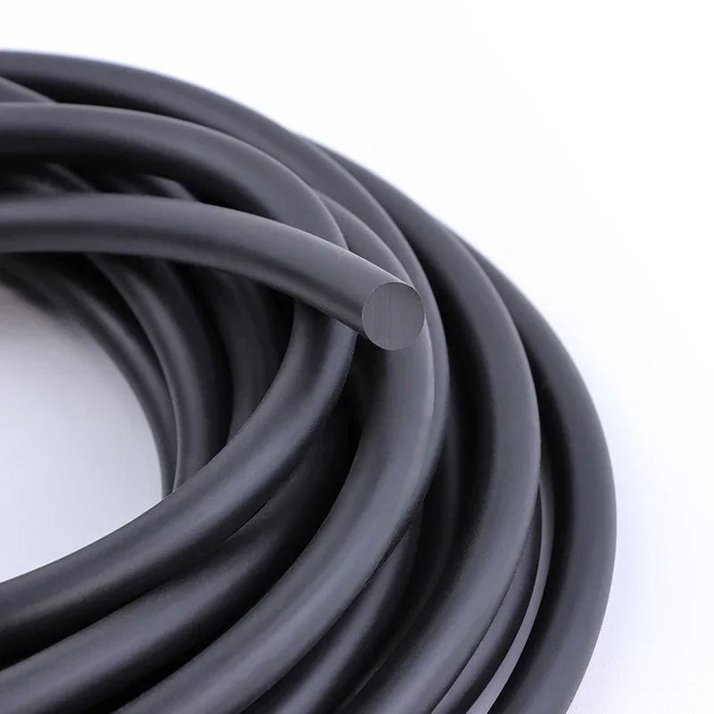2/5/10m NBR Sealing Strip Dia 1 2 2.5 3 4 5 6 7 8 9 10mm Black Solid Oil Resistance Round Nitrile Rubber Strips Door Seal