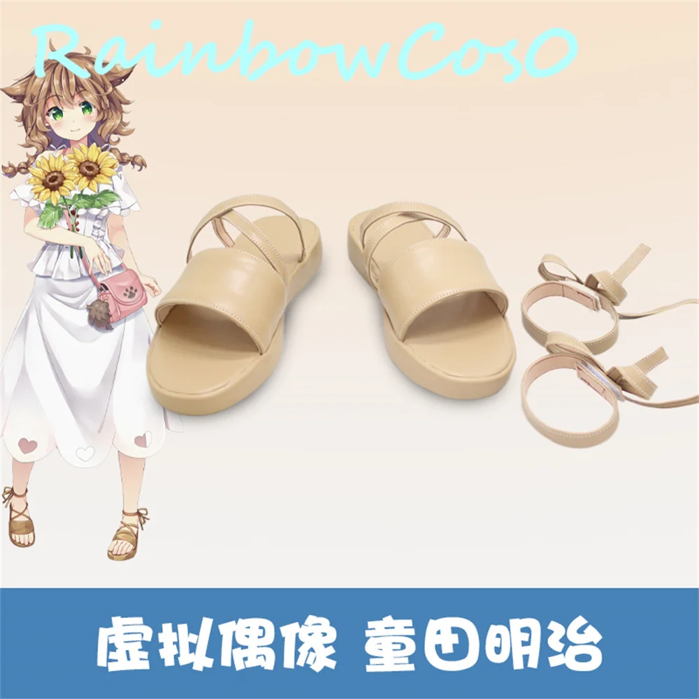 

Virtual YouTuber Vtuber hololive Warabeda Cosplay Shoes Boots Game Anime Carnival Halloween Rainbowcos0 W2632