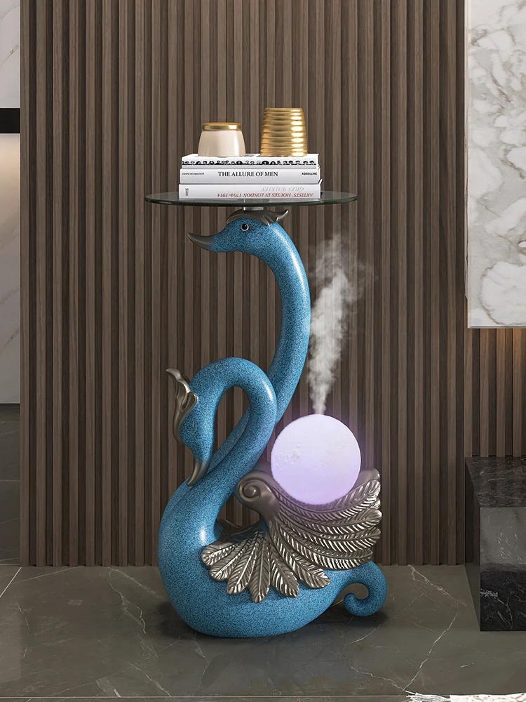 Schöne Schwan Statue moderne Kunst Inneneinrichtung Wohnzimmer Lagerung  Tierfiguren mit Luftbe feuchter Wohn accessoires - AliExpress