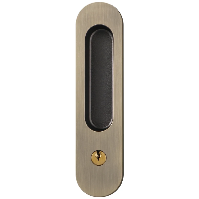 Translation sliding door lock indoor kitchen balcony double opening wooden door sliding lock