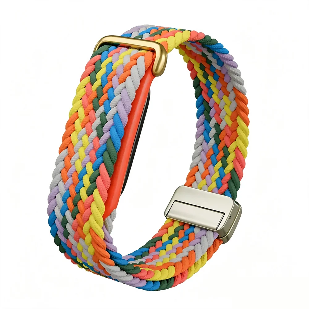 Magnetic Nylon Braided Breathable Sport Wristband Bracelet