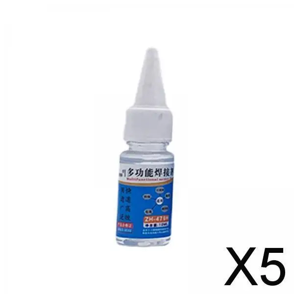 

5xSoldering Flux Welding Flux Soldering Flux Liquid for Repairing Iron Copper