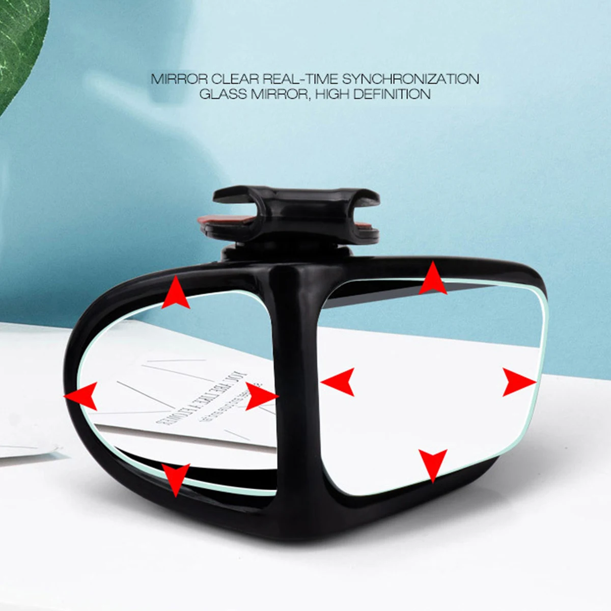 4/2pcs Car Rear View Mirror Blind Spot Mirror 360&deg; Rotate Vehicle Driving Assistance Accessory Park Reversing Auxiliary auto mirror accessories
