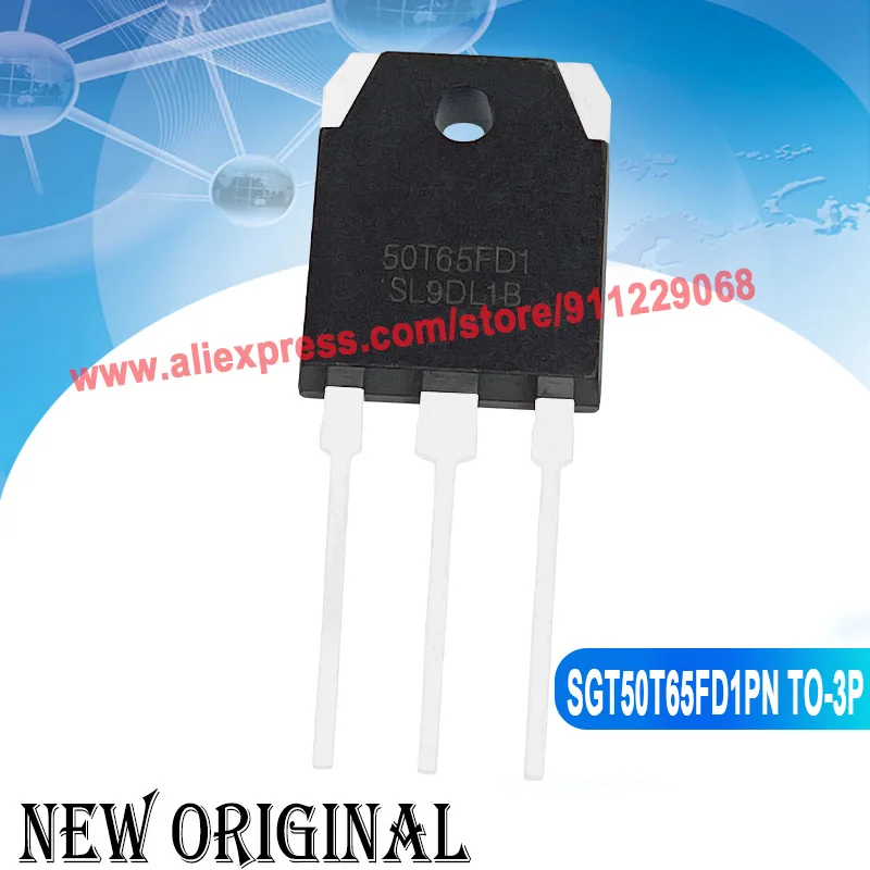(5 Pieces) 50T65FD1 SGT50T65FD1PN IGBT 50A 650V TO 3P|Integrated ...