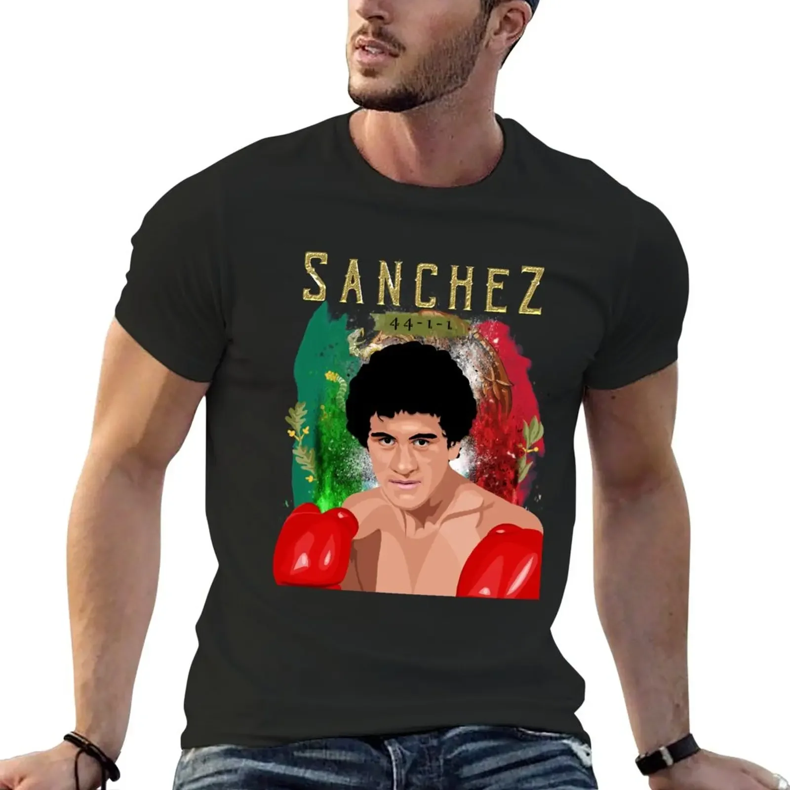 

SALVADOR SANCHEZ T-Shirt plain Blouse mens white t shirts
