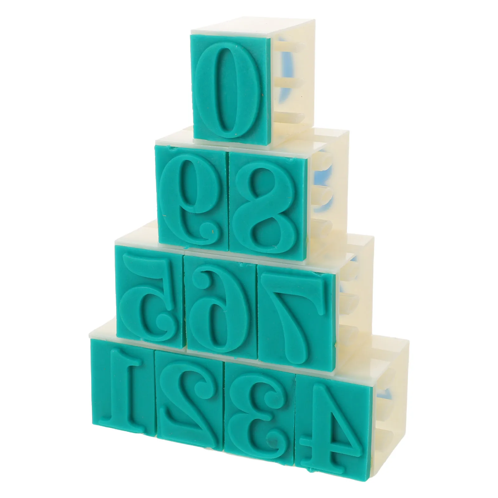 1 세트 번호 스탬프 세트 0-9 비즈니스 사무실 학교 예술 공예용 장식 날짜 블록 스탬프 일련 번호 스탬퍼 DIY