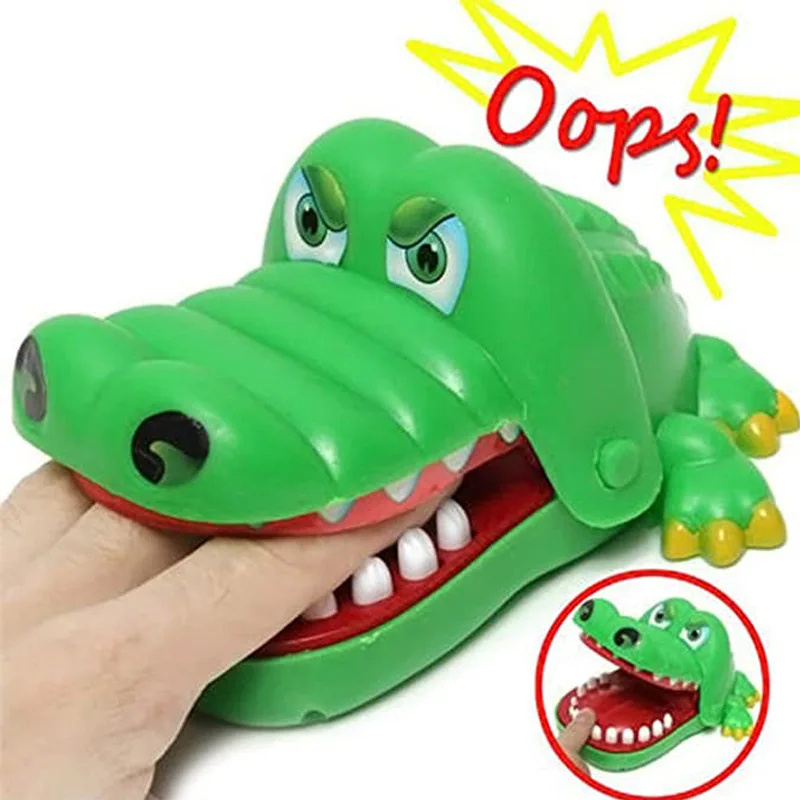 Crocodile Teeth Toys Biting Finger Dentist Kids Classroom Prizes Small Gifts Keychain Regalos Cumplea&ntilde;os Ni&ntilde;os Para Invitados crocodile toys