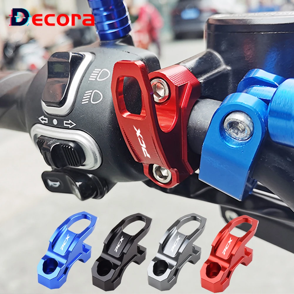 Logo For Honda Pcx 160 150 125 Pcx150 Pcx125 Moto Brake Master Cylinder Clamp Holder Bracket Bag Helmet Hanger Hook Holder Carry