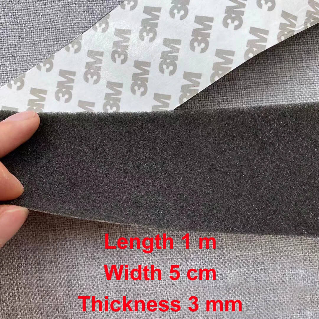 3M Ultra-black camera shading cotton extinction sealing sponge strip Light leakage protection film camera repair maintenance set camera interface cover camera screw camera eyepiece camera battery adapter ceiling camera mount
