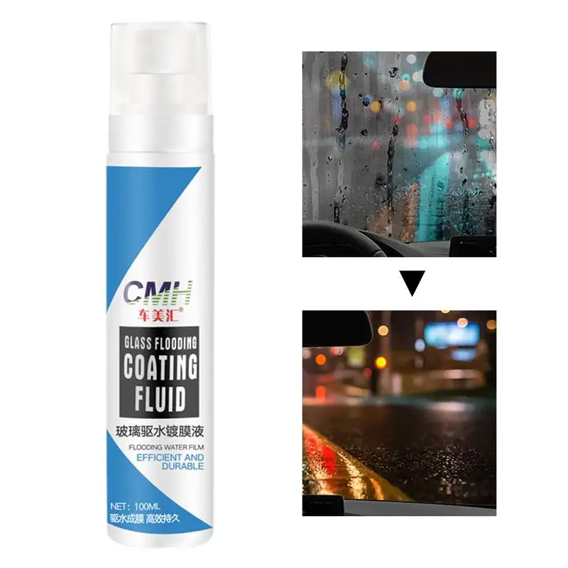 

Glass Anti-Fog Rainproof Agent 100ml Anti-Fog Windshield Coating Nanotechnology Agent Long-lasting Anti-Fogging Car Care Liquid