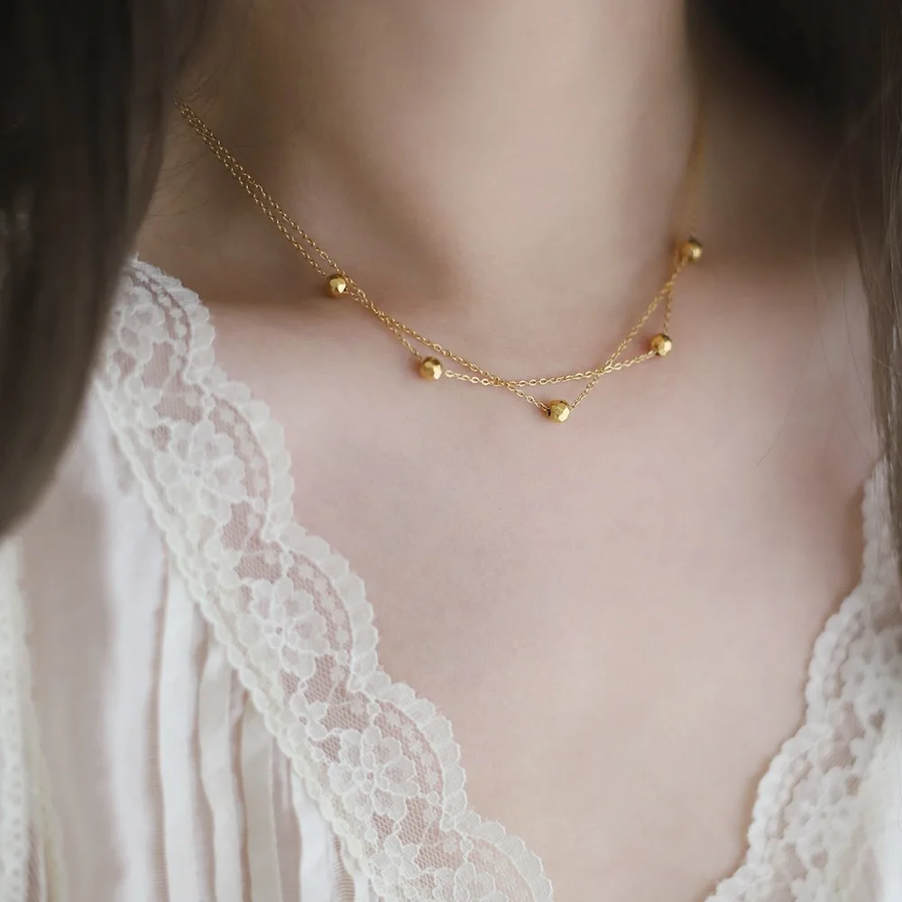 Heart Korean Necklace | Gold Heart Necklace | Steel Necklaces | Korean  Fashion - Fashion - Aliexpress