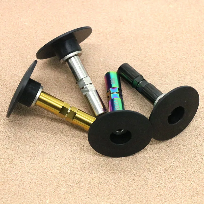 For Brompton Bicycles Seat Tube Limit Mushroom Head Titanium Alloy Column Stop Disk Bike Parts bicycle seat tube stop