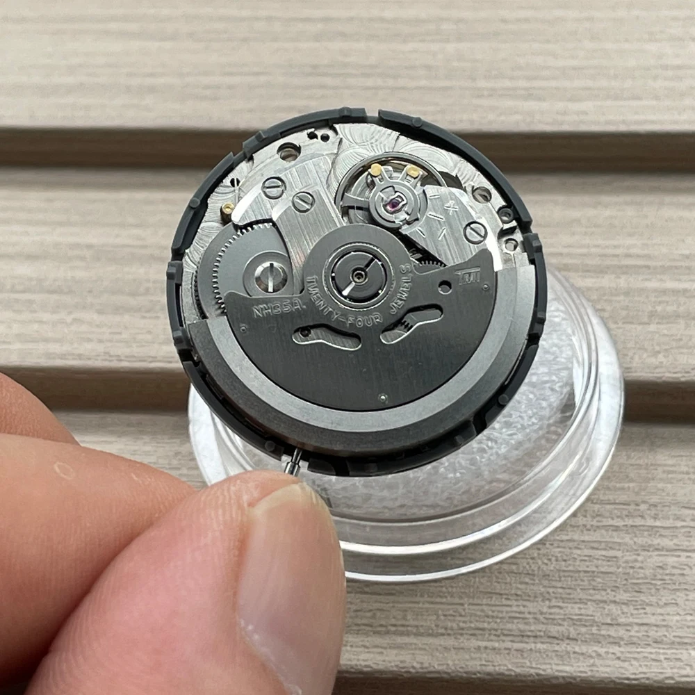 Seiko Magic Lever Self Winding Watch Mechanism Crown At O'clock