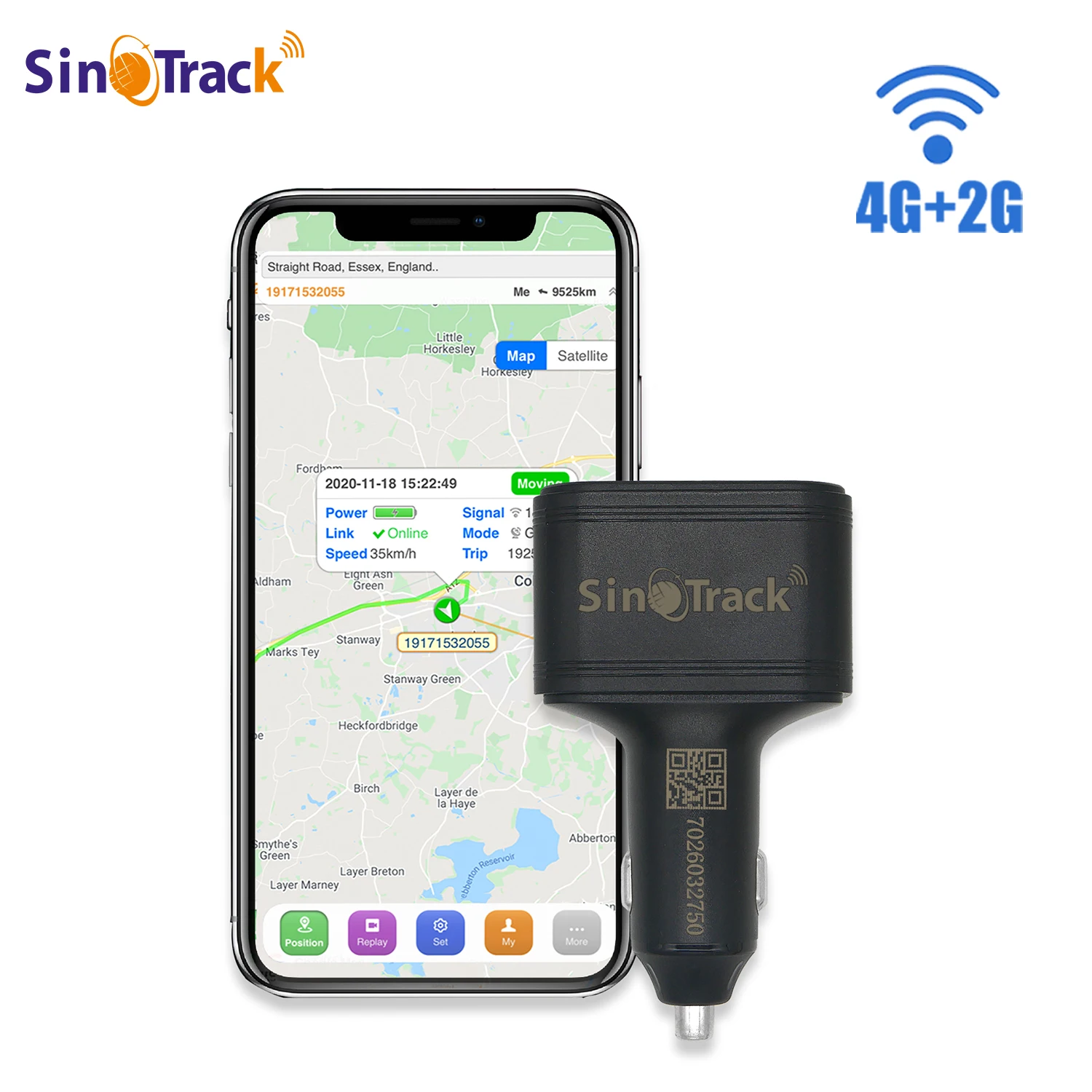 Phone Charger GPS Tracker Car Tracker SinoTrack 4G Car GPS Tracker Cigarette Lighter GPS Tracker ST-909L Car Phone Charger with Free Online Tracking APP
