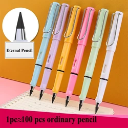 Crayon éternel sans encre, crayon illimité pour dessin et écriture, outils de croquis d'art, papeterie fournitures scolaires magiques, cadeau pour enfant 