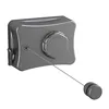 Retractable Clothesline 5M Anti-Sag Clothes Drying Laundry Line Indoor Space Saving Wall-mounted Invisible New 5