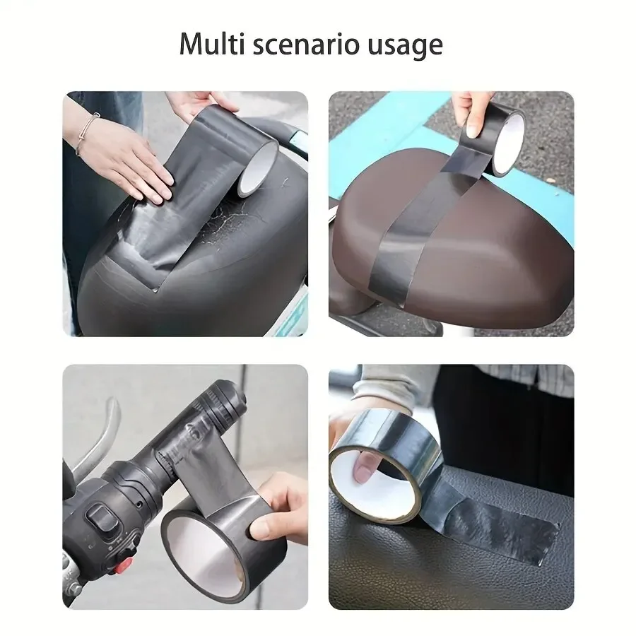 Durable Black Cloth Adhesive Tape for Leather and Cushion Repair