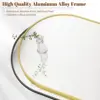 20"x30" Arch Bathroom Mirror, Wall Mounted Mirror, Vanity Wall Mirror w/Metal Frame for Bedroom, Entryway, Living Room 3