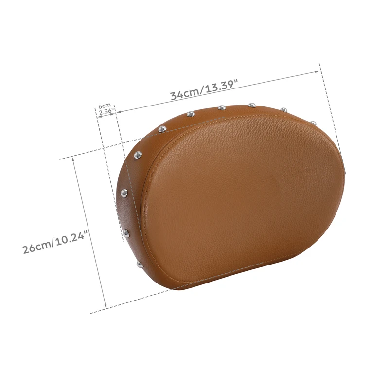 Motorcycle Rear Passenger Backrest Sissy Bar Pad For Indian Chieftain Dark Horse 16-23-Springfield