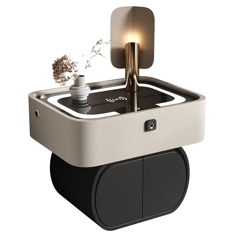 

Smart Mobiles Nightstands Bedroom Laden Coffee Tables Desk Dresser Frames Nightstand Wood Mesitas Noches Bedroom Furnitures