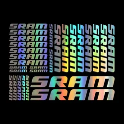 Car Sticker Compatible for SRAM Vinyl Decal Stickers Sheet Bike Frame Cycle Cycling Bicycle Mtb Waterproof Sunscreen,30CM*21CM