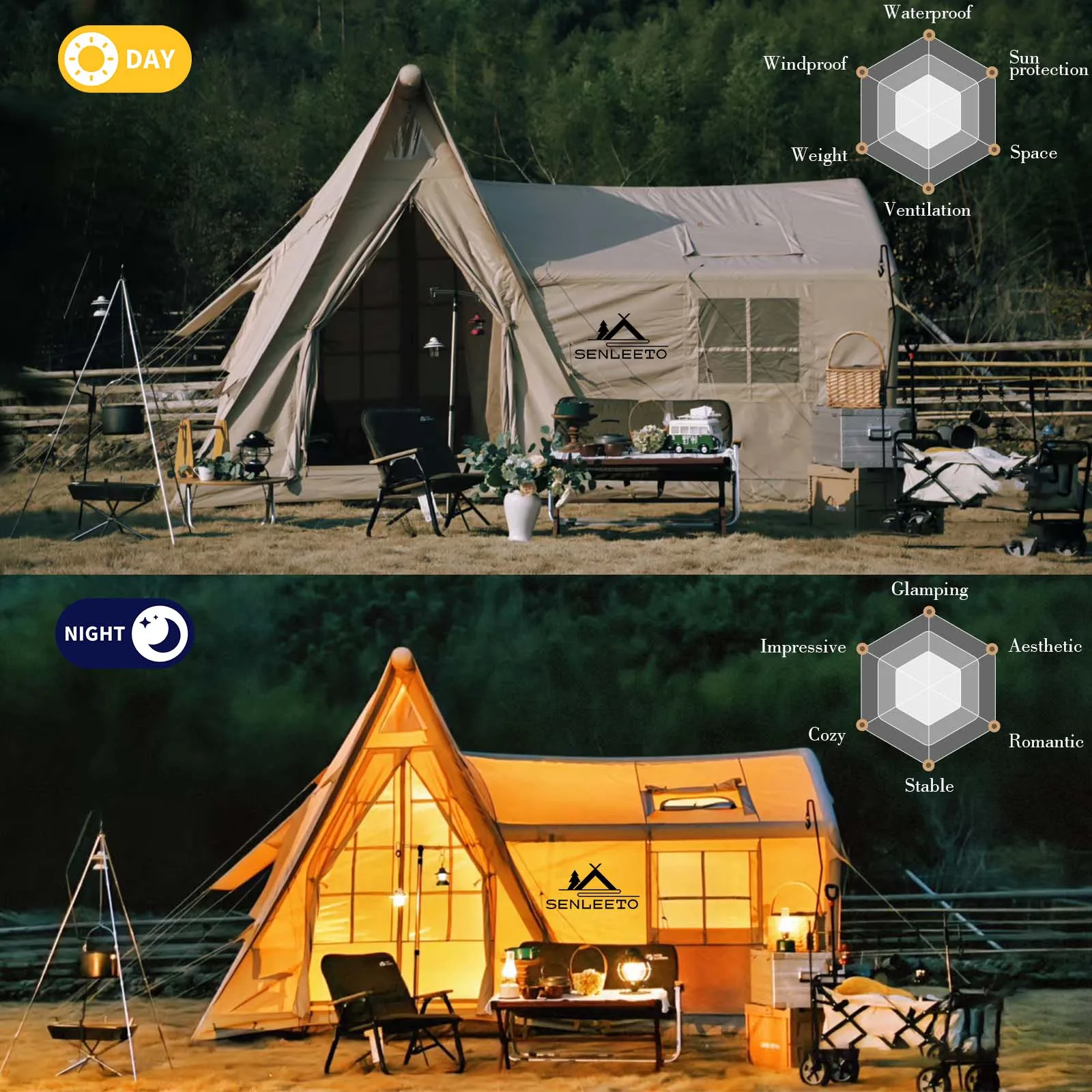 Large 8-10 Person Inflatable Tent 2