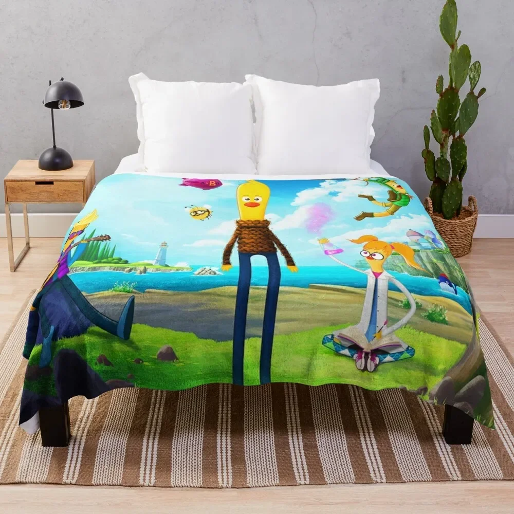 

Archibald's Next Big Thing Gift For Fans archibald's next big thing characters Throw Blanket Plush sofa bed Blankets