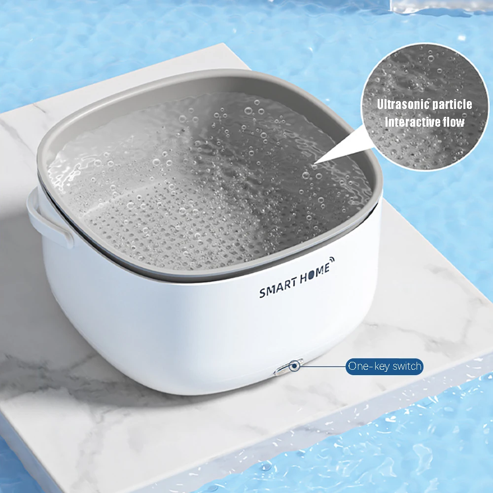 Electric Vegetable And Fruit Washing Machine Food Ultrasonic Washing Bucket Large Capacity Food Grains Purifie Home-appliance 4