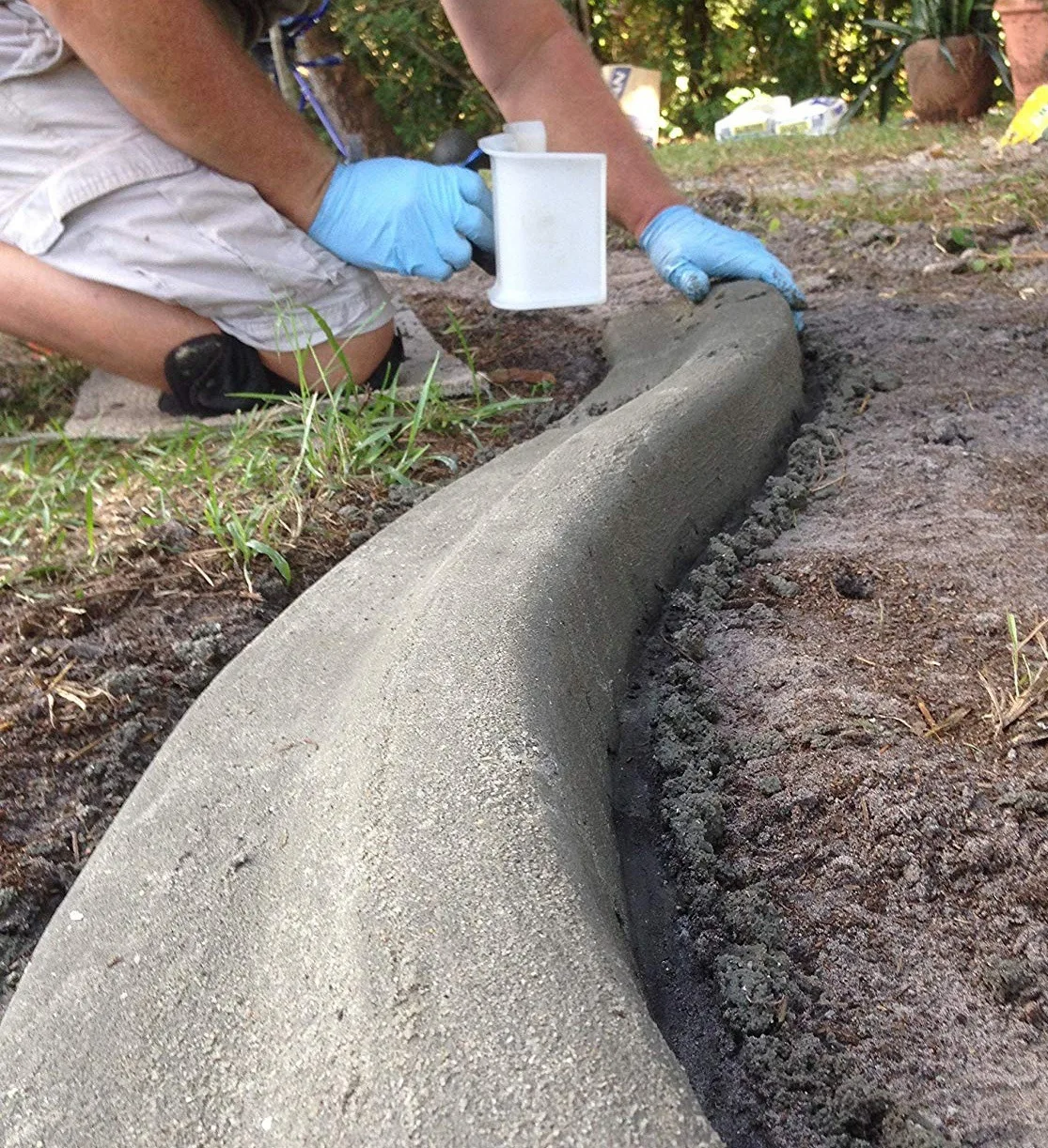 Garden Lawn Patio Grout Roads Concrete Making Mold Concrete Trowel Tool Finishing Trowel Landscape Path Moulding Tools