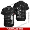 Personalized Name Darts Player 3D Printed Men's Hawaiian Shirt Summer Beach Short sleeve shirt Unisex Casual Tee shirts SH02 1