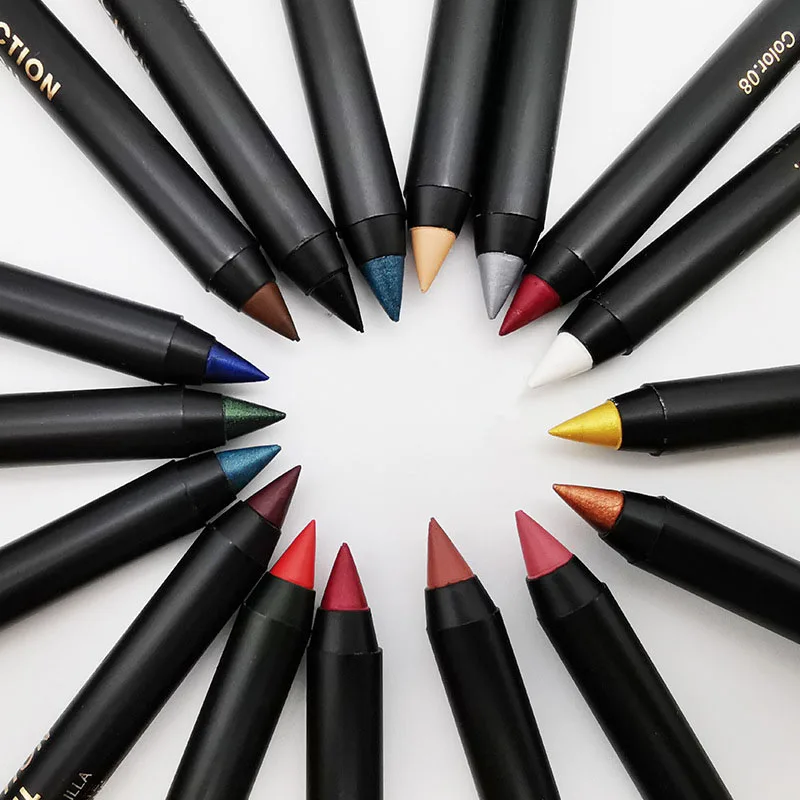 

Explosive Color Eyeliner Lying Silkworm Eyeshadow Pen Lip Liner Waterproof Sweat Resistant Long-Lasting Pearl Pen Cosmetics