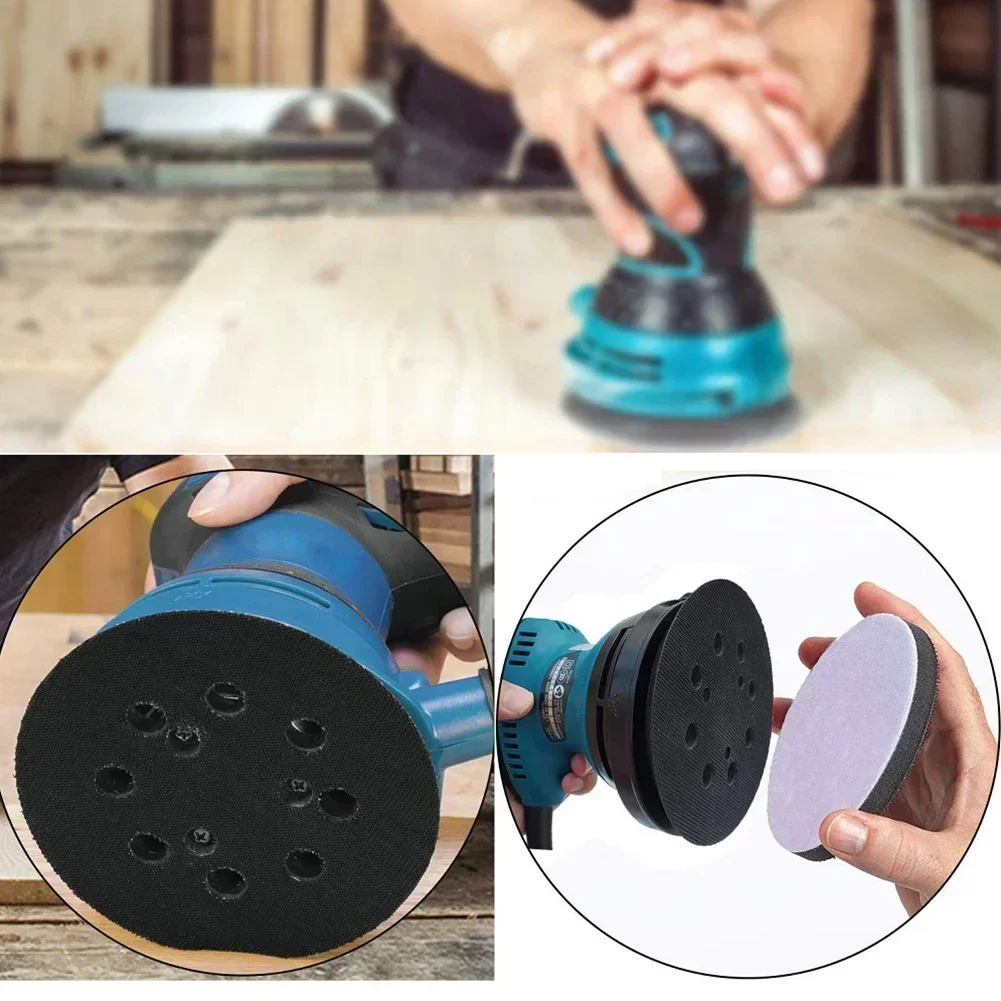 5 Inch 8 Hole Backing Pad Sander Pad for Makita 743081-8 BO5030 BO5031 BO5041 Tool Accessories Herramientas Lixadeira Chainsaw