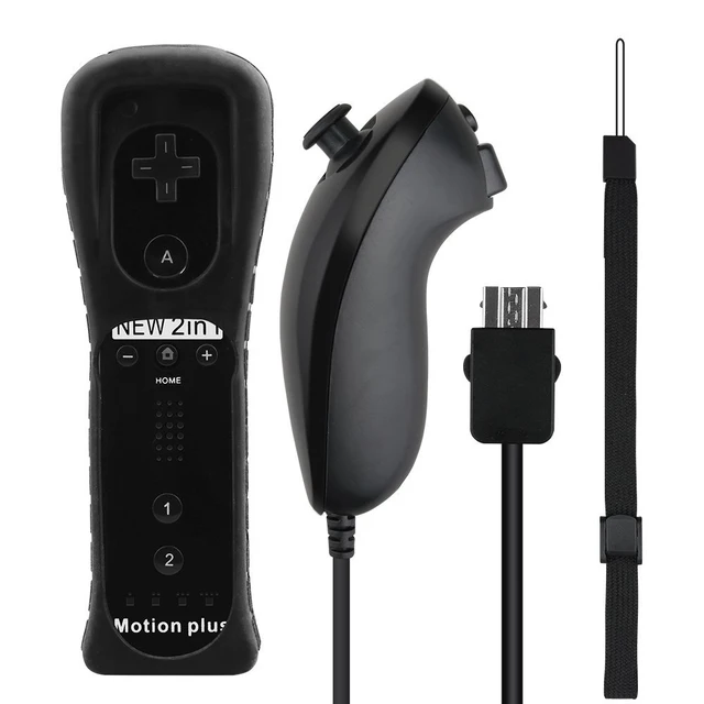 18colors Wireless Remote Controller Nunchuck For Wii Game Console Gamepad For Wii U Joystick Game Accessory