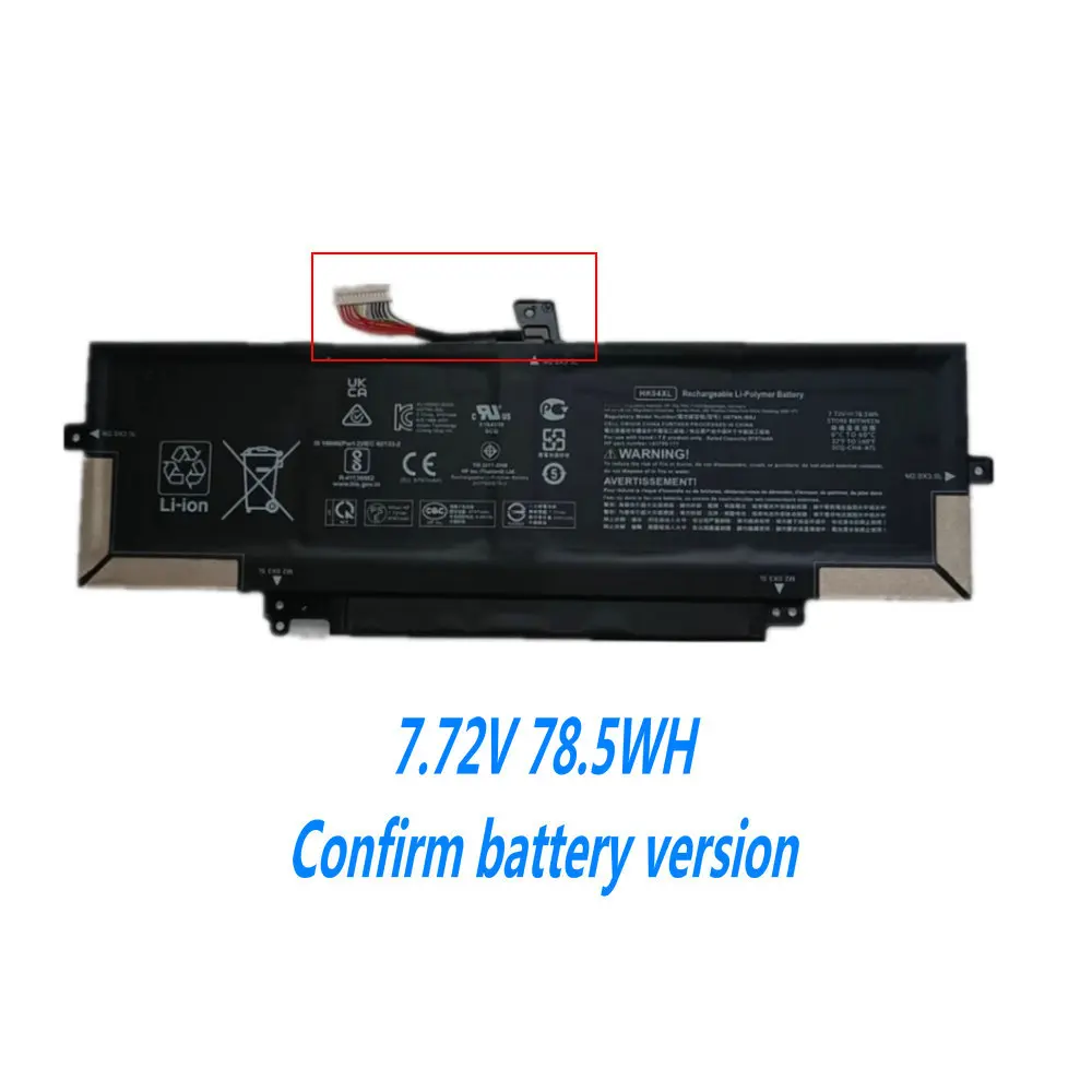 HK04XL L82391-005 Battery Replacement For HP EliteBook X360 1030 G7 G8 EliteBook X360 1040 G7 G8 Series Laptop HK04054XL L82391-007 L82391-006 HSTNN-IB9H L79376-1B1 L79376-1B2 7.7V 54Wh 4-Cell 6669mAh
