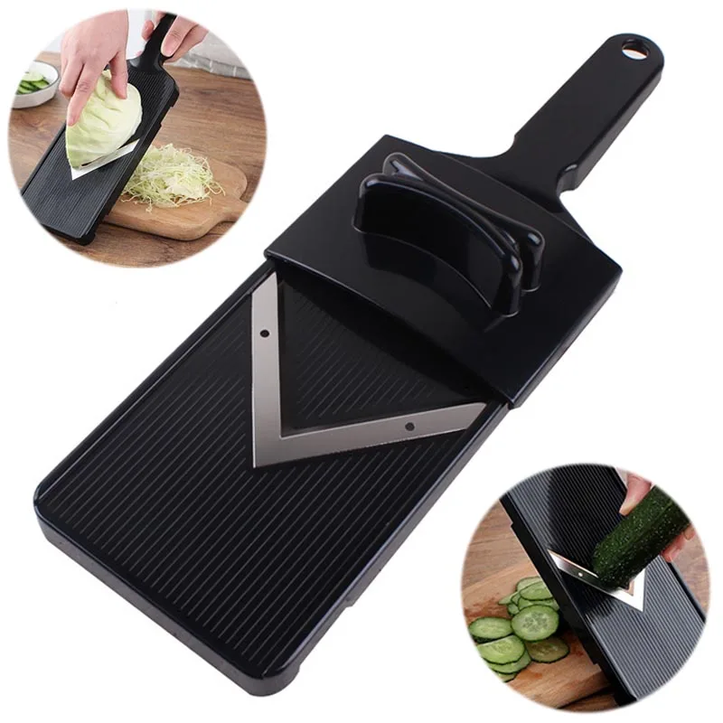 

Stainless Steel Kitchen Handheld Peeler Shredder Salad Tool Cabbage Carrot Cucumber Potato Shredding And Slicing Artifact
