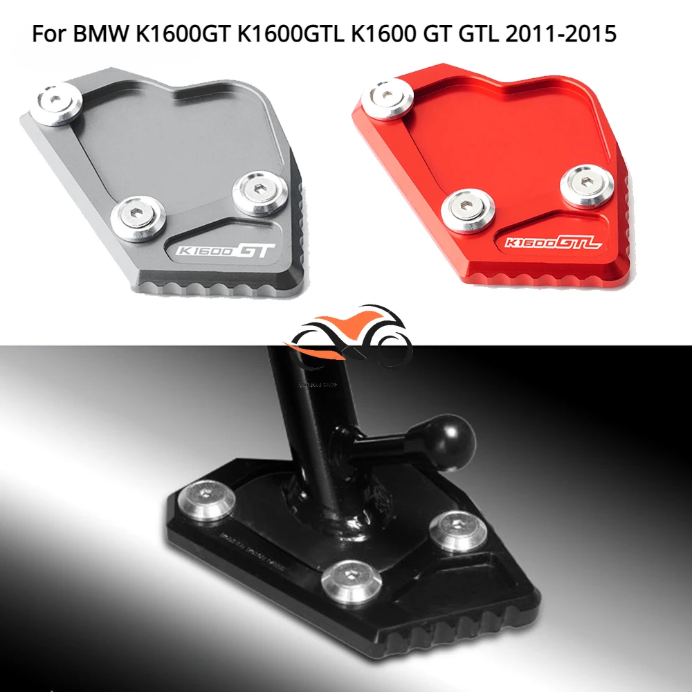 

For BMW K1600GT K1600GTL K1600 GT GTL 2011-2015 Motorcycle KickstandFoot Side Stand Enlarger Plate Kickstand Enlarge Extension
