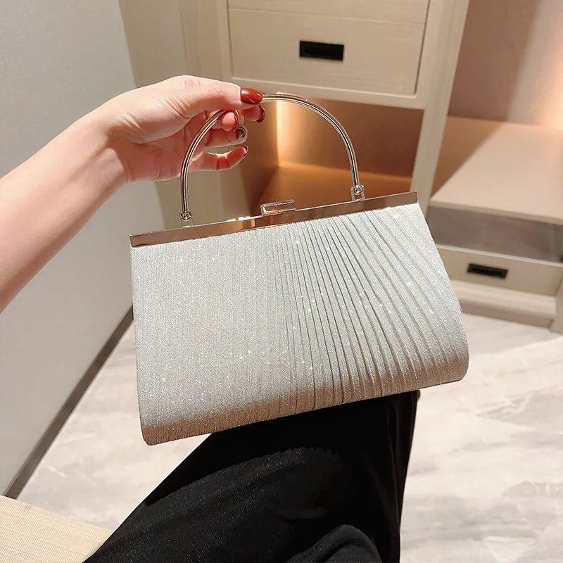 Women Glitter Wedding Purse Bag Ladies Sequins Evening Party Prom Clutch Bag Handbag