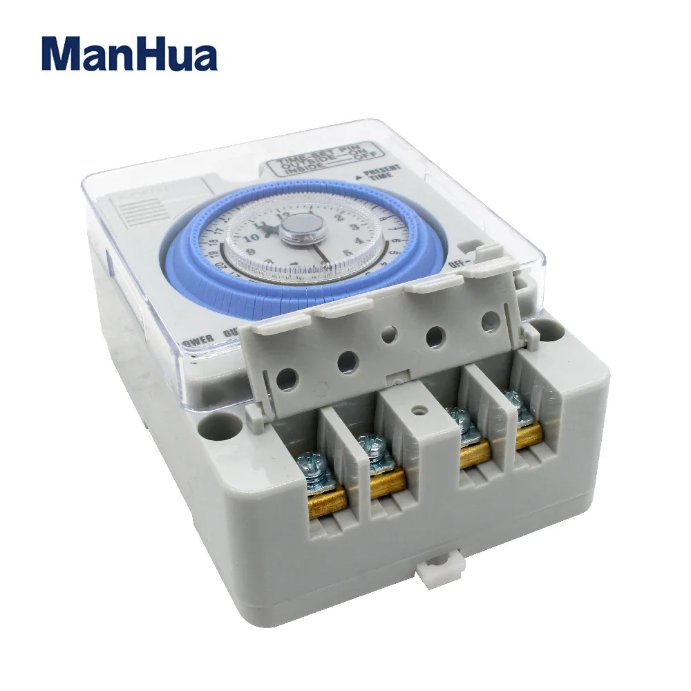 ManHua TB35N 100-240V 15A Din Rail Water Heater Programmable Timer switch Time Controller Mechanical Timer Switch 5