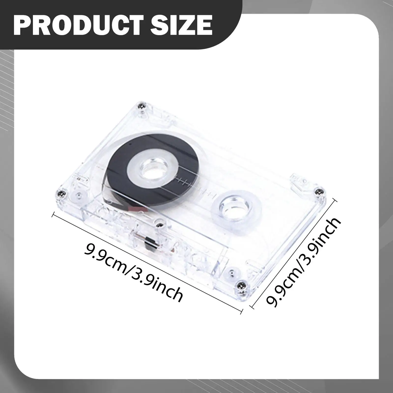 Premium Recordable Audio Cassette Tape for Music, Voice, and Lecture Recording