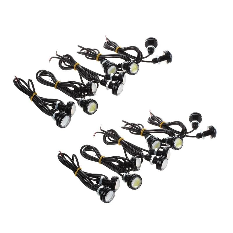 20 Adet 9W 24V 23MM LED Eagle Eye I k Araba Sis DRL G nd z Ters Park 