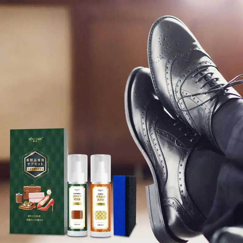 

Leather Repair Kit For Furniture Household Couch Cleaner Spray With Sponge Gift For Drivers Family And Friends Smooth Shine