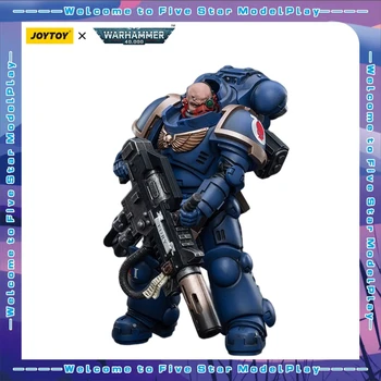 【FS】JOYTOY Warhammer 40K Scala 1/18 Action Figure Ultramarines Primaris Eradicator 1 Modelli Giocattoli Regali