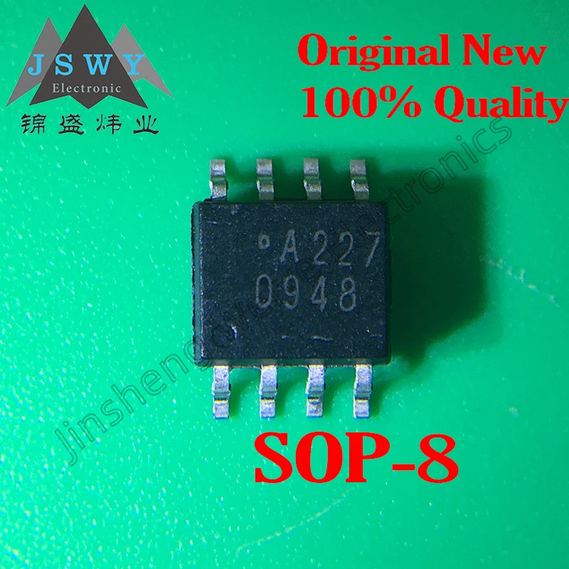 

ACPL-227-500E Silkscreen A227 ACPL-C790-500E C790 ACPL-C87A C87A SMD SOP8 High Speed Optocoupler IC 10PCS Free Shipping 100% New