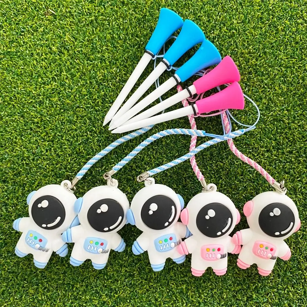 Golf Accessories 8.3mm Golf Ball Tees Cartoon Prevent Loss of Golf Rubber Tees Durable Easy To Find Golf Enthusiasts