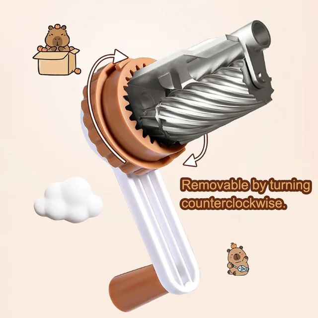 Pencil Sharpener  Creative Capybara Kawaii Stationery Office School Supplies Korean Stationery 80*80*100mm 5