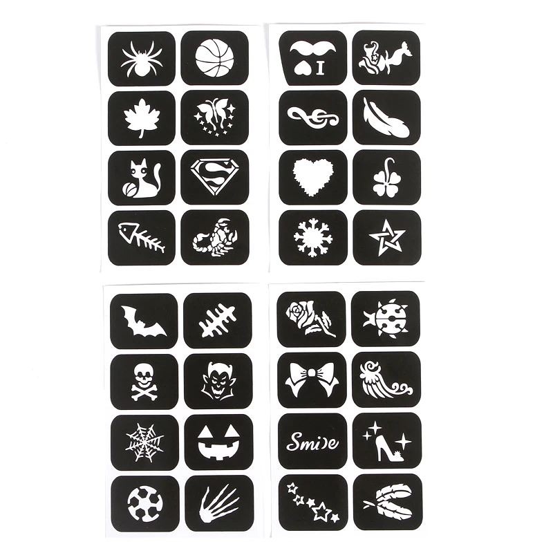 Halloween Kids Face Painting Templates