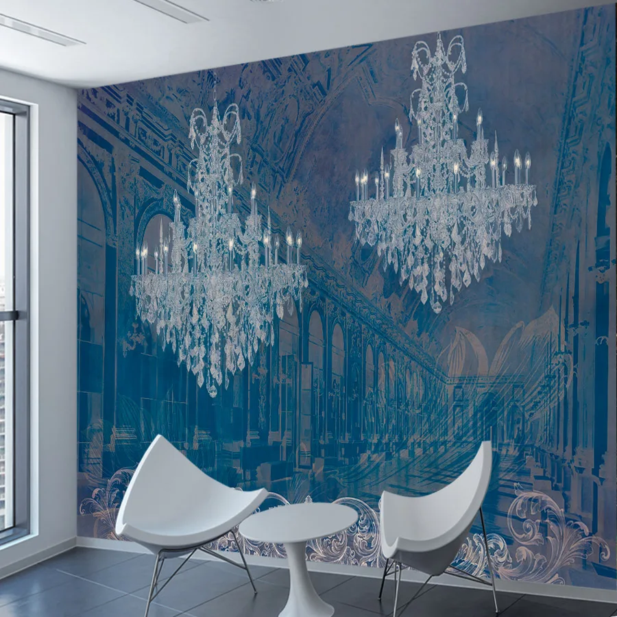 Custom peel and stick optional wall covering papers home decor