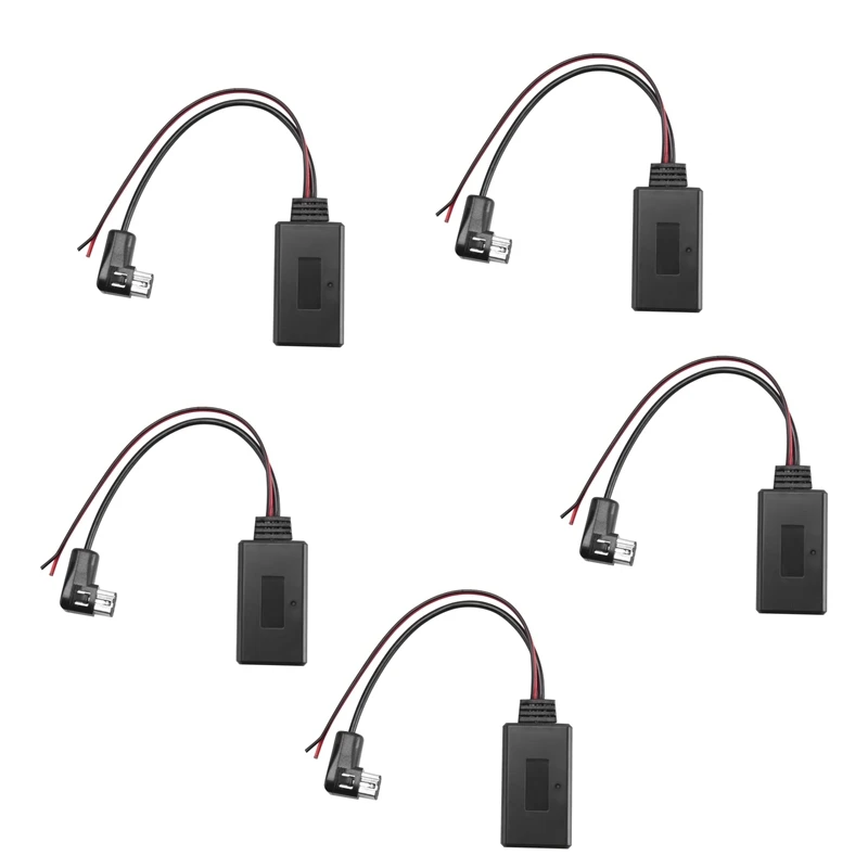 

NEW-5X Car Bluetooth Audio Receiver For Pioneer Ip-Bus 11Pin Bluetooth Aux Receiver Adapter
